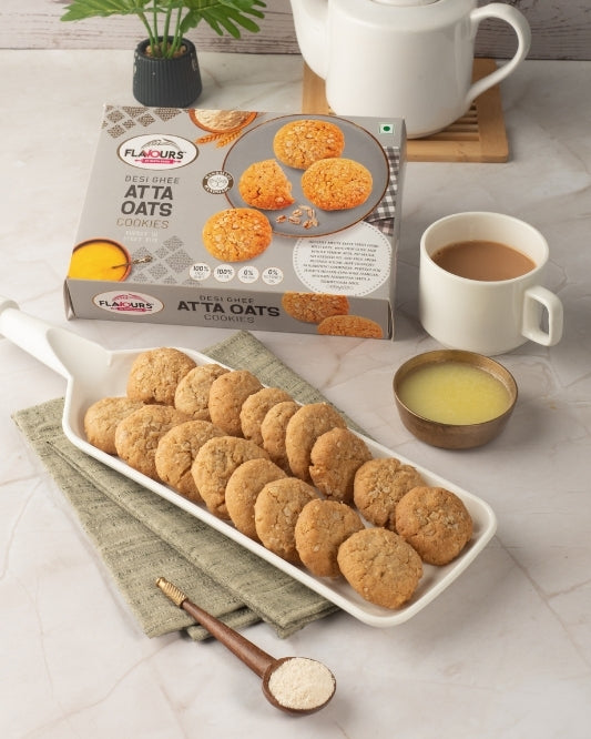 Atta Oats Desi Ghee Cookies