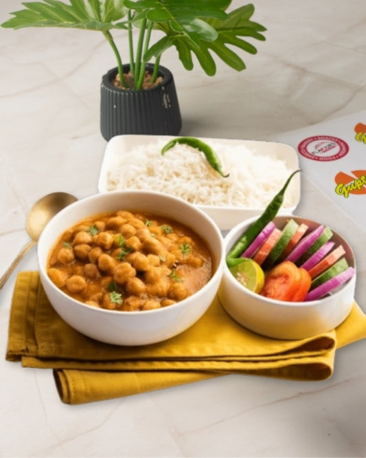 Chole Rice Meal Service in Gurugram | Flavours by Gupta Rasoi